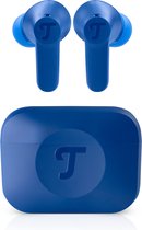 Teufel AIRY TWS 2 | In-ear bluetooth koptelefoon, actieve noise cancelling, draadloze oortjes met oplaadcase , space blue