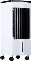 Lifetime Air avec Éléments de refroidissement - Ventilateur, humidificateur et refroidisseur d'air - Climatiseur mobile sans tuyau - Air Cooler 55 dB - Télécommande et minuterie - Réservoir d'eau 4L - 22 x 24 x 53,5 cm