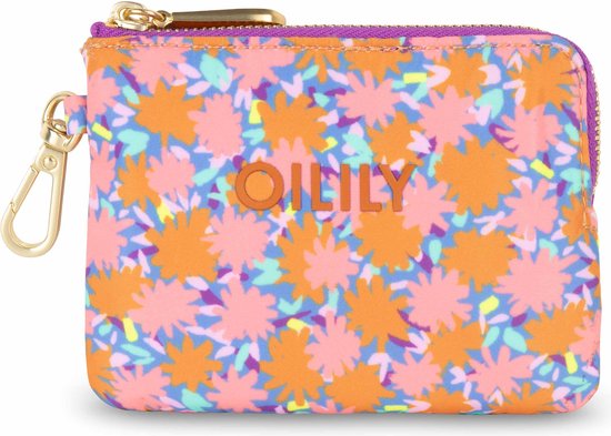 Zaria Card Holder 42 Floral Ditsy Kiri Orchid Bouquet Lilac: OS