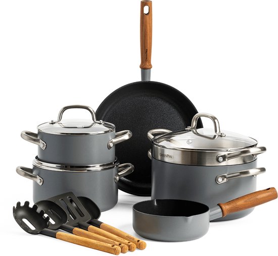 GreenPan Mayflower Pro Pan Set - 10 pièces - Sans PFAS
