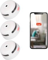 X-Sense XS01-WT Slimme rookmelder met wifi - 3 Rookmelders - Tuya Smart Home - Voldoet aan Europese norm - Brandalarm