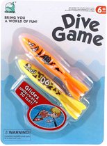 Duikspeelgoed set - 4 stuks - duik torpedos - gekleurd - vissen - duik spel - zwembad speelgoed