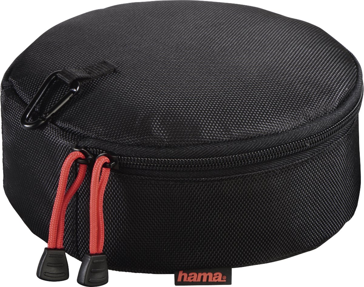 Hama Headset opbergtas - Hoes voor koptelefoon - Case - Voor on-ear en over-ear koptelefoons - 2-weg ritssluiting - Zwart