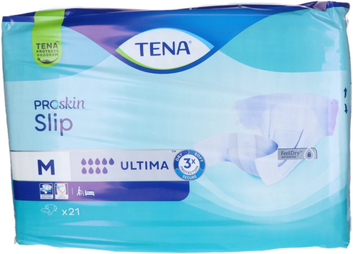 Goedkoopste TENA SLIP ULTIMA - M- 10 x 21 stuks voordeelverpakking
