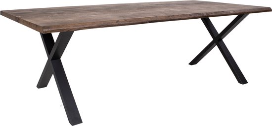 House Nordic Eetkamertafel Toulon Smoked Eikenhout 240cm