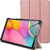ebestStar - Hoes voor Samsung Galaxy Tab A 10.1 2019 T510 T515, Slanke Design PU Lederen Etui, Automatische Slaap/Wake, SmartCase hoesje, Rosegoud