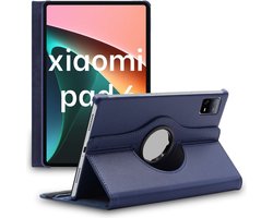 ebestStar - Hoes geschikt voor Xiaomi Pad 6, Pad 6 Pro, Roterende Etui, Case, 360° Draaibaar hoesje, Donkerblauw