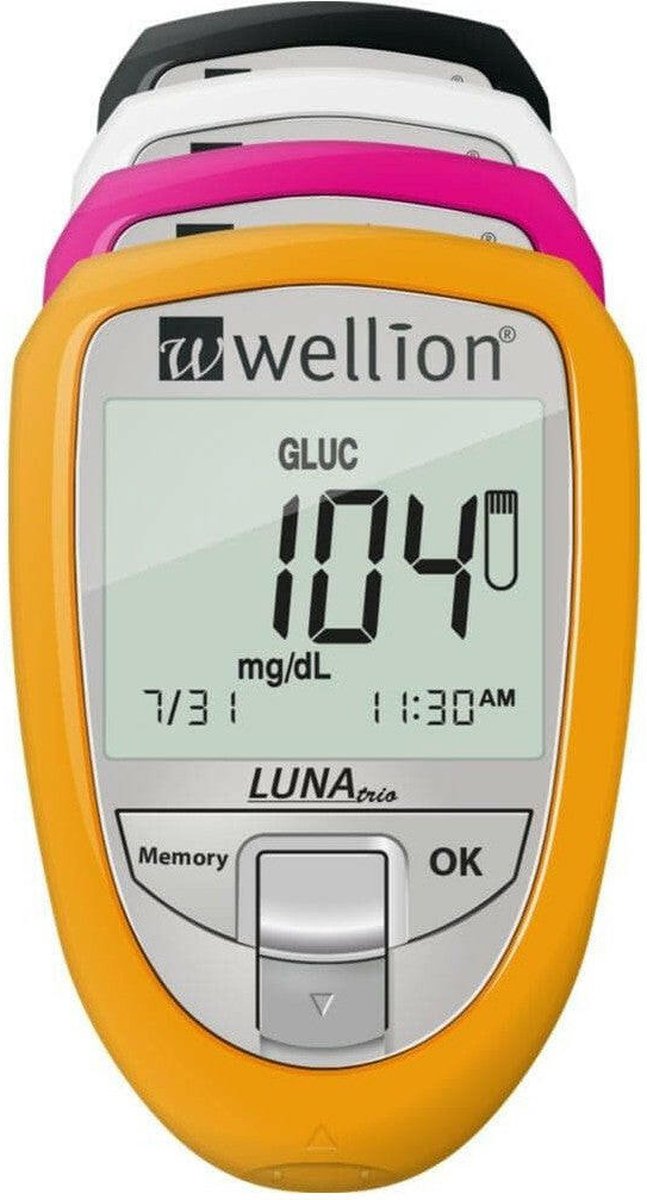 Goedkoopste Wellion Luna Trio 3-in-1 glucose, cholesterol en urinezuur meter