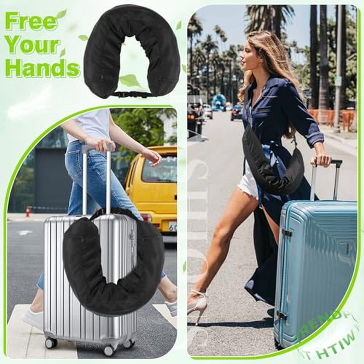 Nekkussen Travel Pillow Reiskussen U-Vormig Met Opbergtas Grijs - Oogmaskers Oordoppen Nekkussen Travel Pillow Reiskussen U-Vormig Met Opbergtas Grijs - Oogmaskers Oordoppen