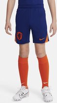 Nike Nederland 24/25 Strike Dri-FIT Knit Voetbalshort Kids Deep Royal Blue Maat 140/152