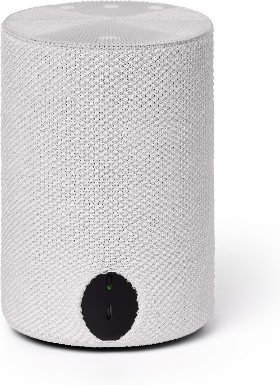 Soundskins - Luxe textielhoes / Luidsprekeraccessoire - Compatibel met Sonos Era 100 - Wit van Soundskins — afbeelding 4