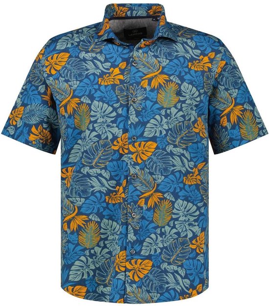 Lerros Overhemd Overhemd Met Print 2452332 473 Mannen Maat - XL