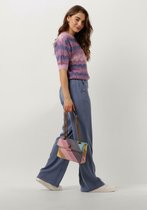 Ydence Knitted Top Selah Tops & T-shirts Dames - Shirt - Paars - Maat XL