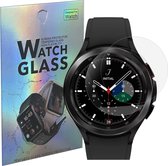 Samsung Galaxy Watch 4 CLASSIC (46mm) - 2 stuks Beschermglas Smartwatch screenprotectors van glas Transparante glazen schermbeschermfolie