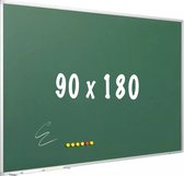 Krijtbord PRO Ward - Magnetisch - Schoolbord - Eenvoudige montage - Emaille staal - Groen - 90x180cm