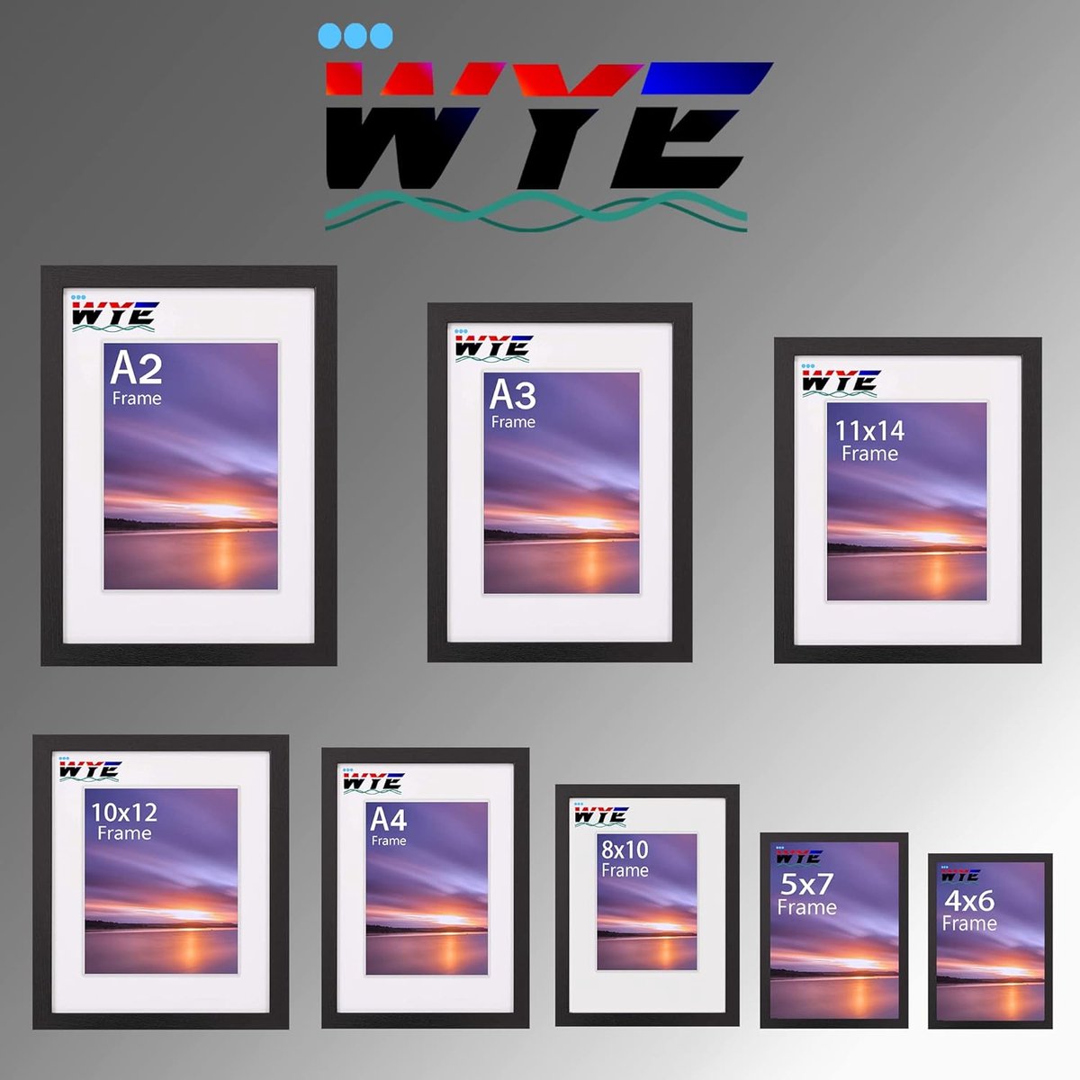 A4-fotolijst met houder voor fotolijsten, certificaatlijst of posterlijst, houten lijst van plexiglas, voorruit, (29,7 x 21) wit