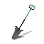 Hammersmith Rayzer Shovel All-in-One Spade - Pelle de jardinage pour sols durs et pierreux - Pelle avec scie à racines et poignée soft au toucher - Bord profilé Extra large - Pelle de jardin - Édition de vente par correspondance