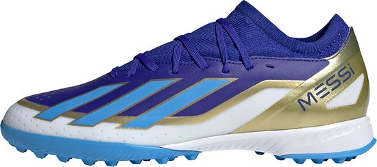 adidas Performance X Crazyfast Messi League Turf Voetbalschoenen - Unisex - Blauw- 42 2/3