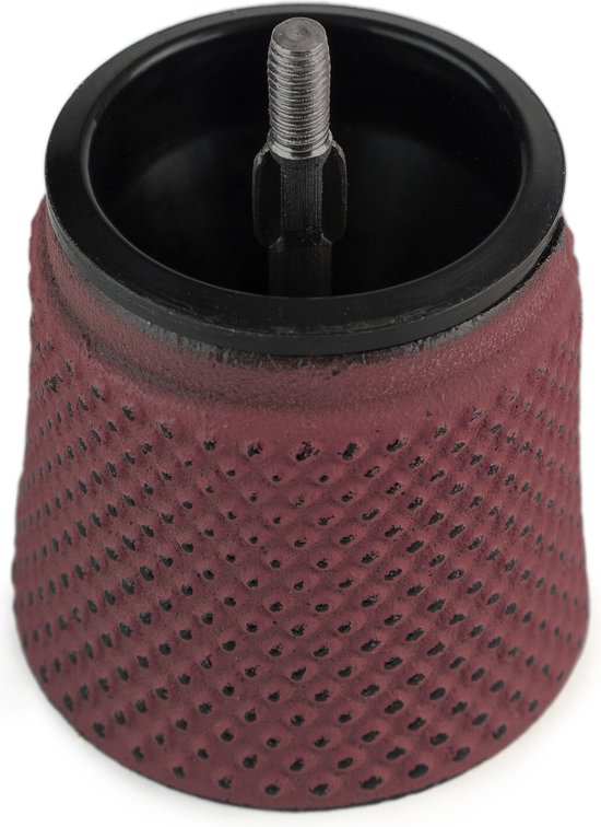 Moulin à poivre Peugeot Bali Fonte 8 cm - Rouge - Fonte