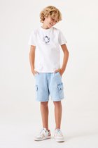 GARCIA Jongens Shorts Blauw - Maat 146