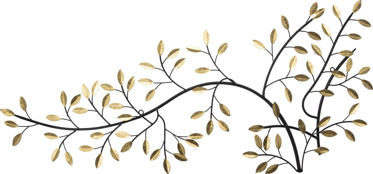 Art for the Home Metal Art Gold branch 1,08m x 49cm