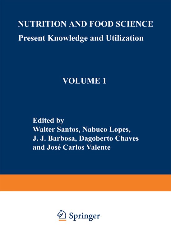 Nutrition and Food Science - cover