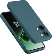 Cadorabo Hoesje geschikt voor OnePlus Nord 3 5G in LIQUID GROEN - Beschermhoes gemaakt van flexibel TPU silicone Case Cover