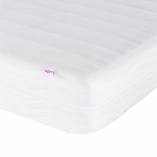 vidaXL-Lit-avec-matelas-tissu-gris-foncé-100x200-cm