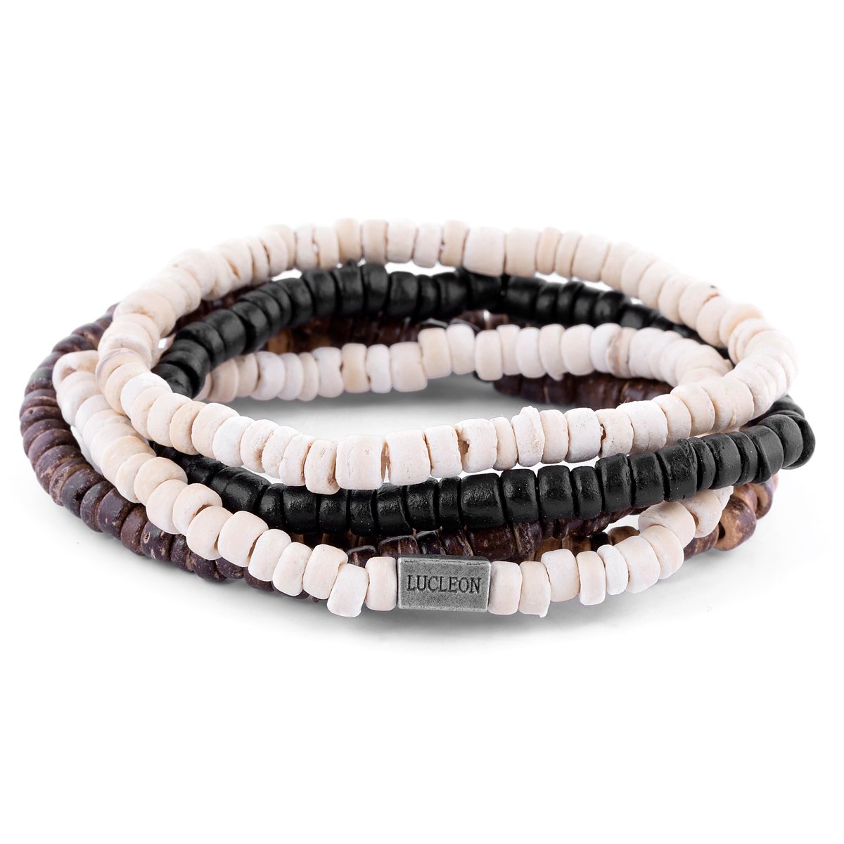 Kokosnootkralen Miro Armband