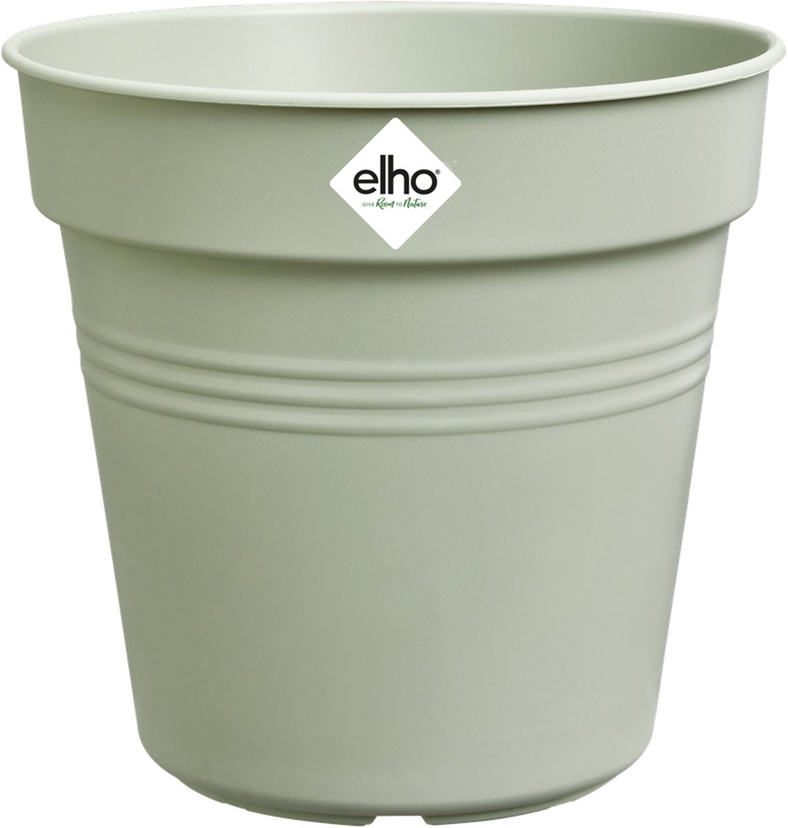Elho Green Basics Kweekpot 21 Kweekpot voor Binnen en Buiten Ø 21.0 x H 19.3 cm Steengroen