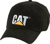 CAT Trademark Caterpillar Baseballcap Zwart - Maat One Size