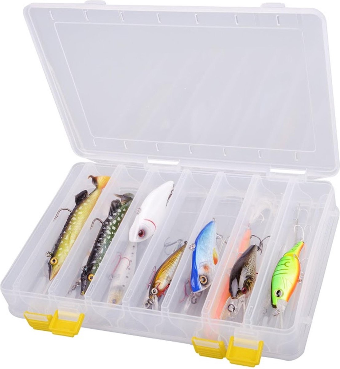Spro Hardbaits Box - Viskoffer - Maat L - Transparant