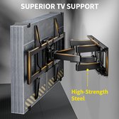Platte en Gebogen TV's, TV Wall Mount - Super Sterke TV Muurbeugel 75 Inch