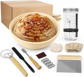 VORLOU - Zuurdesem bakken - Verse zuurdesem starter - Zuurdesem brood bakken - Zuurdesem tools - Zuurdesem gereedschap pakket – Brooddeeg maken
