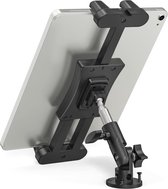 Witte houder voor iPad - Lange arm verstelbare tabletstandaard voor auto, keuken, muur - Geschikt voor 47-135 inch tablets en smartphones tablet holder for bed