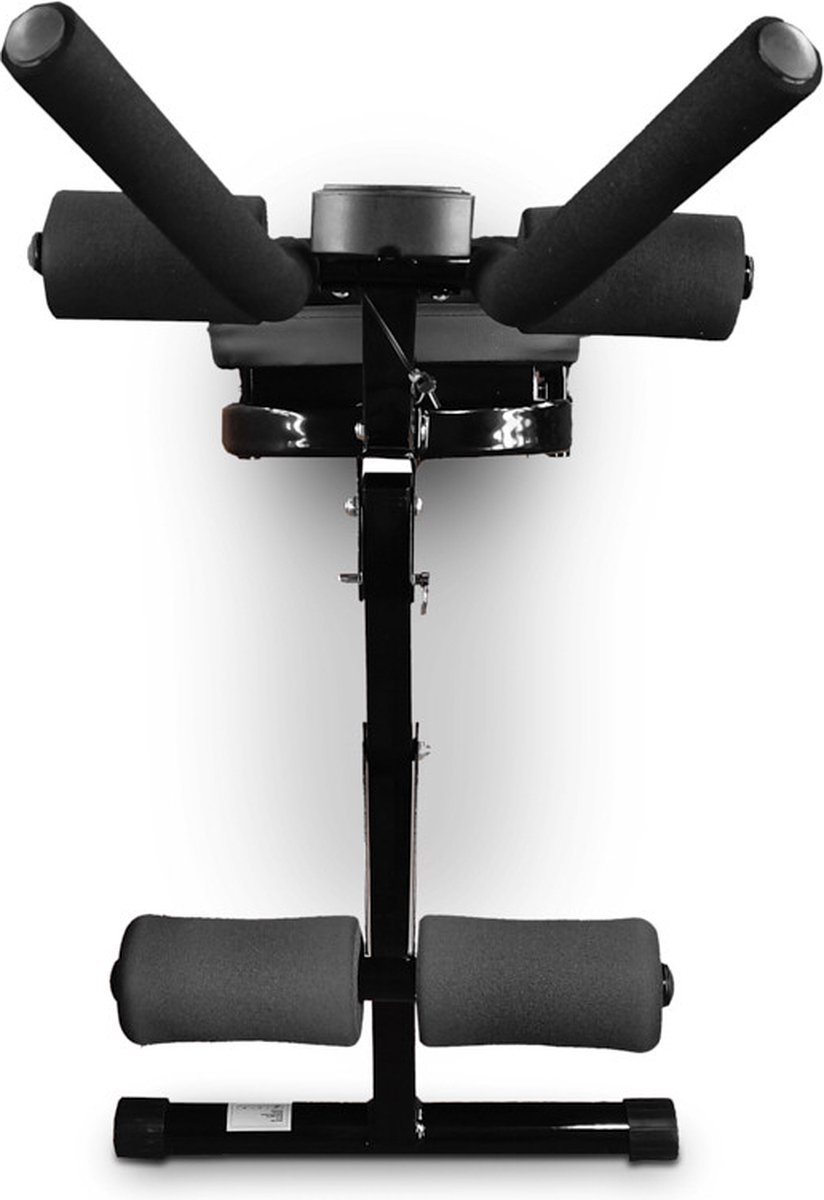 Rebblo Ab Trainer - Buikspiertrainer - Multifunctioneel Trainingsapparaat - Incl. Trainingsmonitor - Max. 100 Kg - 120 x 41 x 70 cm