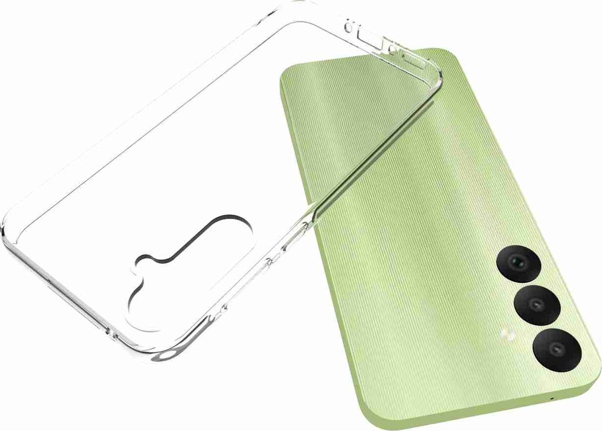 Mobigear Doorzichtig Hoesje geschikt voor Samsung Galaxy A35 Telefoonhoesje Flexibel TPU | Mobigear Basics Backcover | Doorzichtig Telefoonhoesje Galaxy A35 | Galaxy A35 Case | Back Cover - Transparant