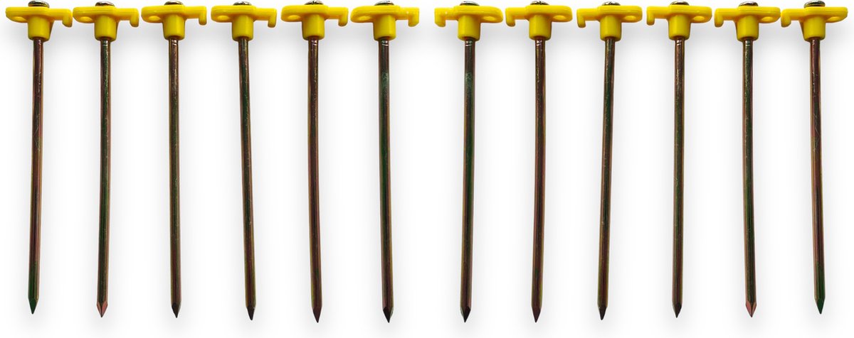 Redcliffs Outdoor Gear Tentharingen - Rotspennen - Extra sterk - 12 stuks - Lengte 20cm