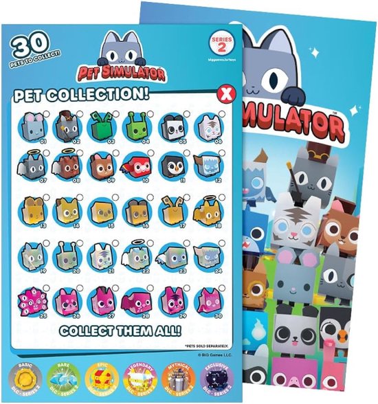 Œufs avec figurines PET SIMULATOR – lot de 4 pièces Œufs avec figurines PET SIMULATOR – lot de 4 pièces
