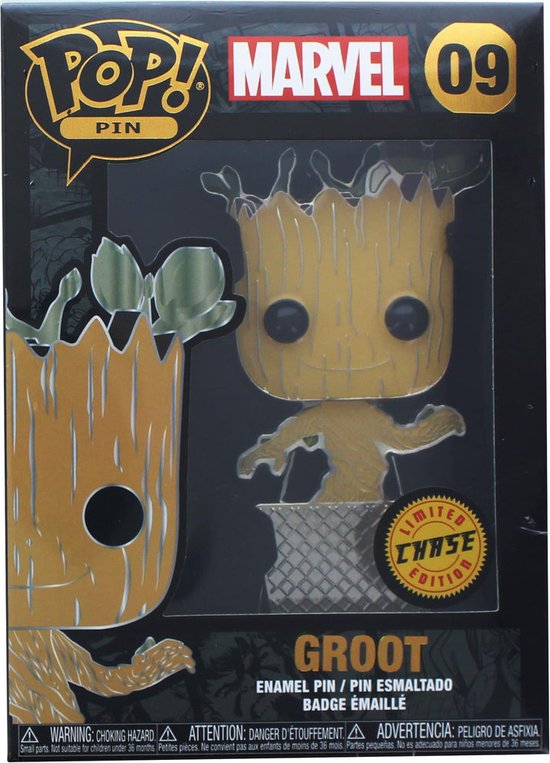 Funko Pop! Pin: Baby Groot (kans op Chase)