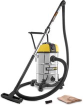 Powerplus elektrische stofzuiger nat-droog POWX3240 - 1200W stofzuiger auto, tapijt, zuig- & blaasfunctie - 30l tank - met 6 acc.
