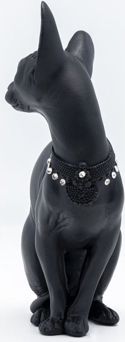 Kare Decofiguur Sitting Cat Audrey Black | bol