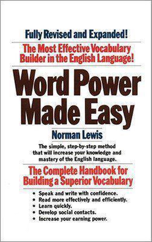 Word Power Made Easy - cover