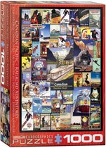 Eurographics puzzel Railroad Adventures - 1000 stukjes