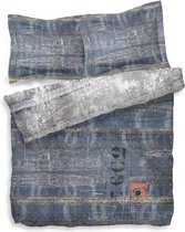 Heckett & Lane Dekbedovertrek Katoen - Maxwell Dbo 260 Denim Blue