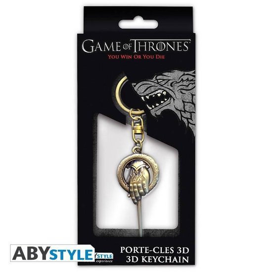 GAME OF THRONES - Keychain 3D Hand of King
