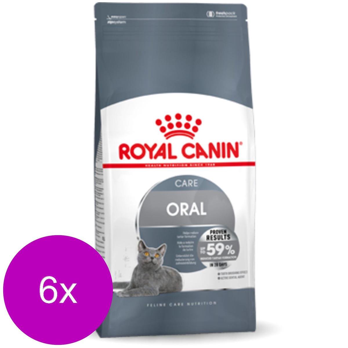 Royal Canin Dental Care - Kattenvoer - 6 x 1.5 kg thumbnail 2