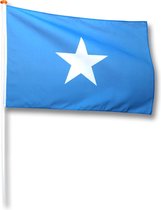 Vlag Somalie 100X150 cm.