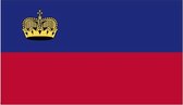 Vlag Liechtenstein 100x150 cm.