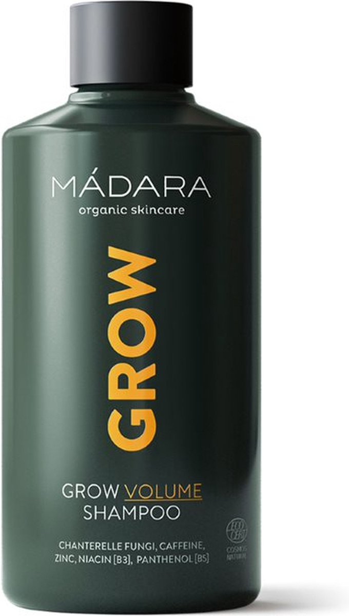 MÁDARA Grow Volume Shampoo 250 ml - cafeïne - zink - niacine